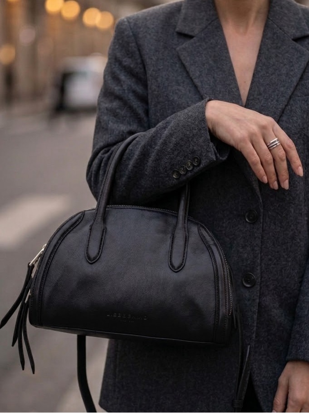 LIEBSKIND BERLIN “JULE” Leather Handbag